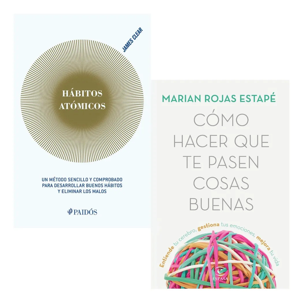 HÁBITOS ÁTOMICOS + CÓMO HACER QUE TE PASEN COSAS BUENAS