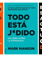 PACK LIBROS MARK MANSON - ( 3 LIBROS )
