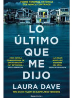 LO ÚLTIMO QUE ME DIJO - LAURA DAVE