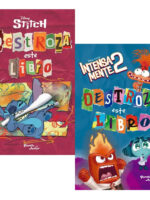 PACK LIBROS DESTROZA ESTE LIBRO STITCH + INTENSAMENTE 2
