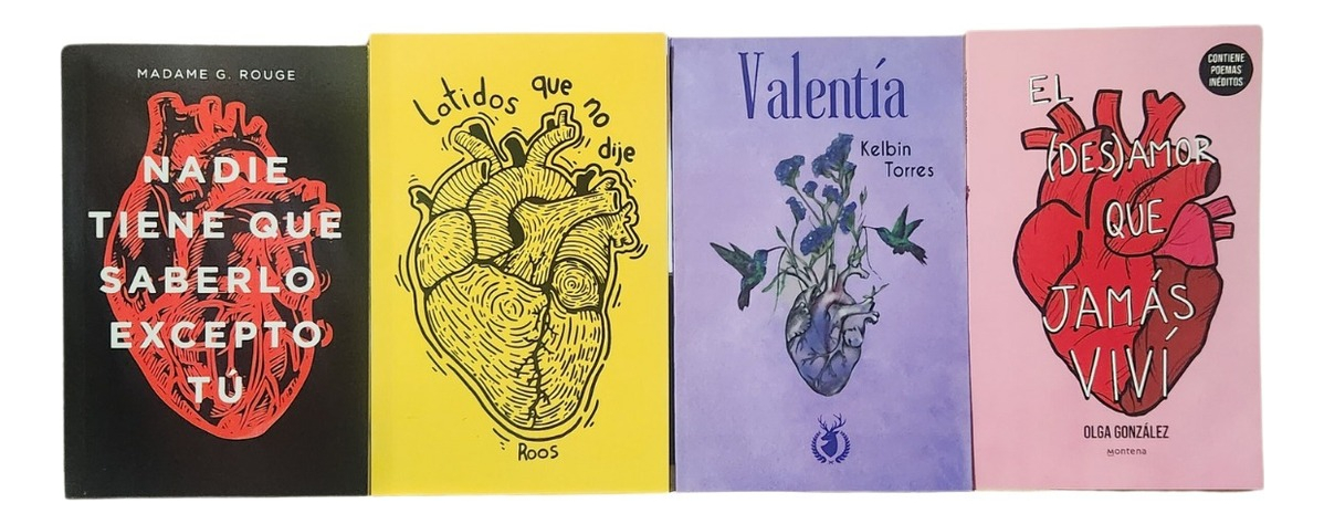 PACK MADAME ROUGE + ROOS + KELBIN TORRES + OLGA GONZÁLEZ