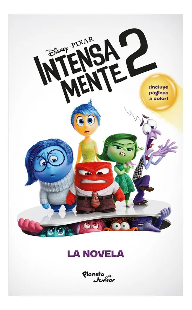INTENSAMENTE 2 LA NOVELA - DISNEY PIXAR