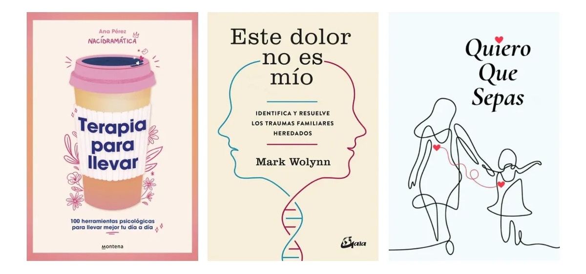 TERAPIA PARA LLEVAR + ESTE DOLOR NO ES MÍO + QUIERO QUE SEPA