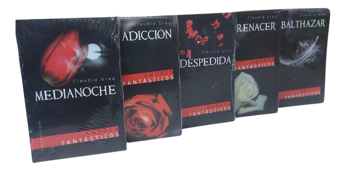 PACK SAGA MEDIANOCHE - CLAUDIA GRAY