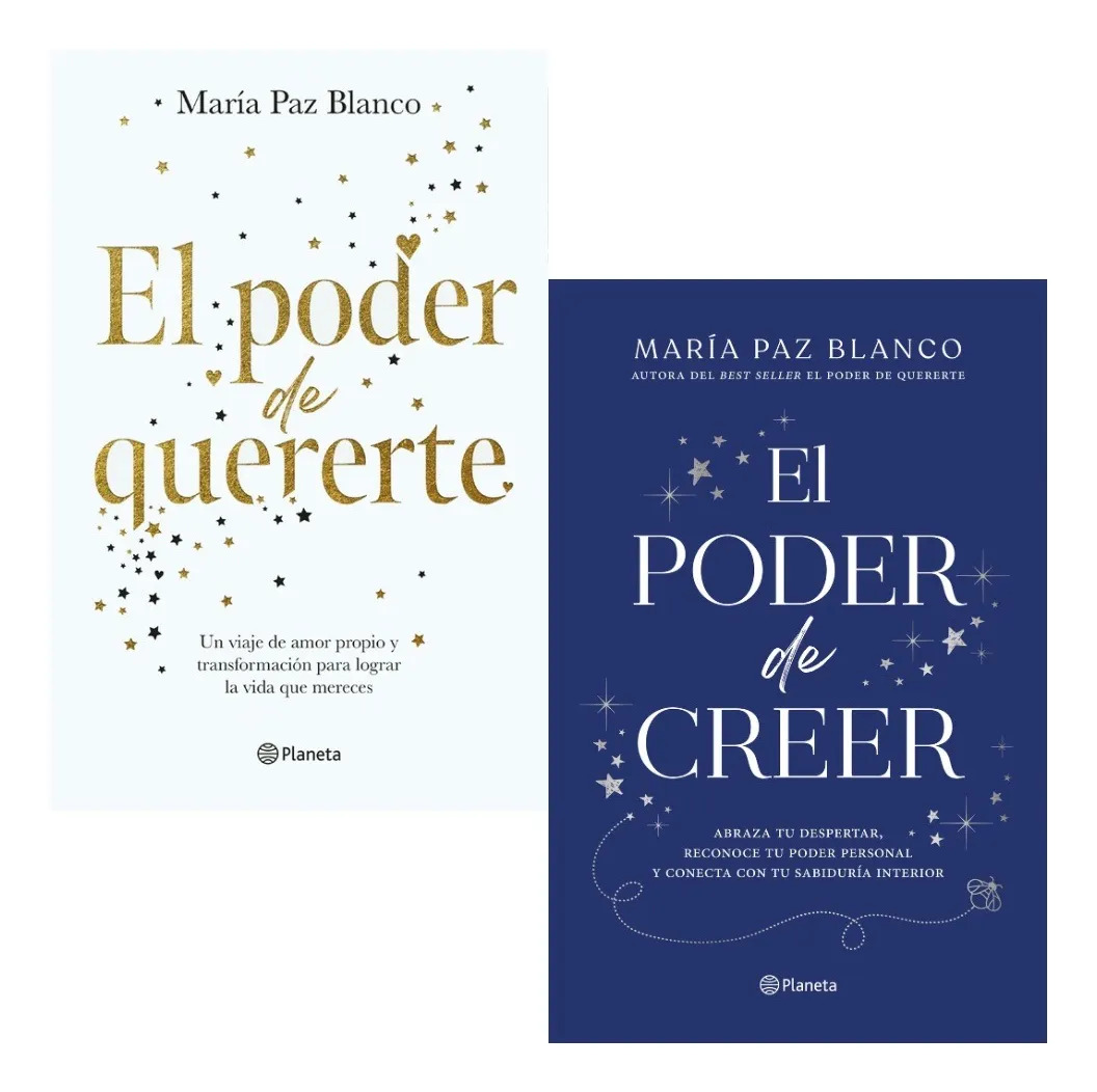 EL PODER DE QUERERTE + EL PODER DE CREER - MARÍA PAZ BLANCO
