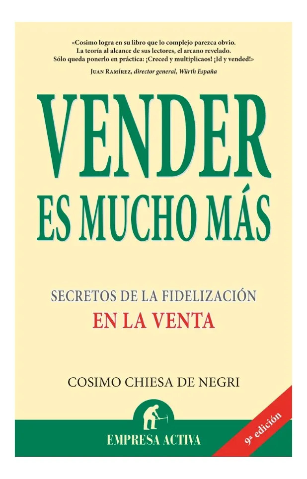 VENDER ES MUCHO MÁS - COSIMO CHIESA DE NEGRI