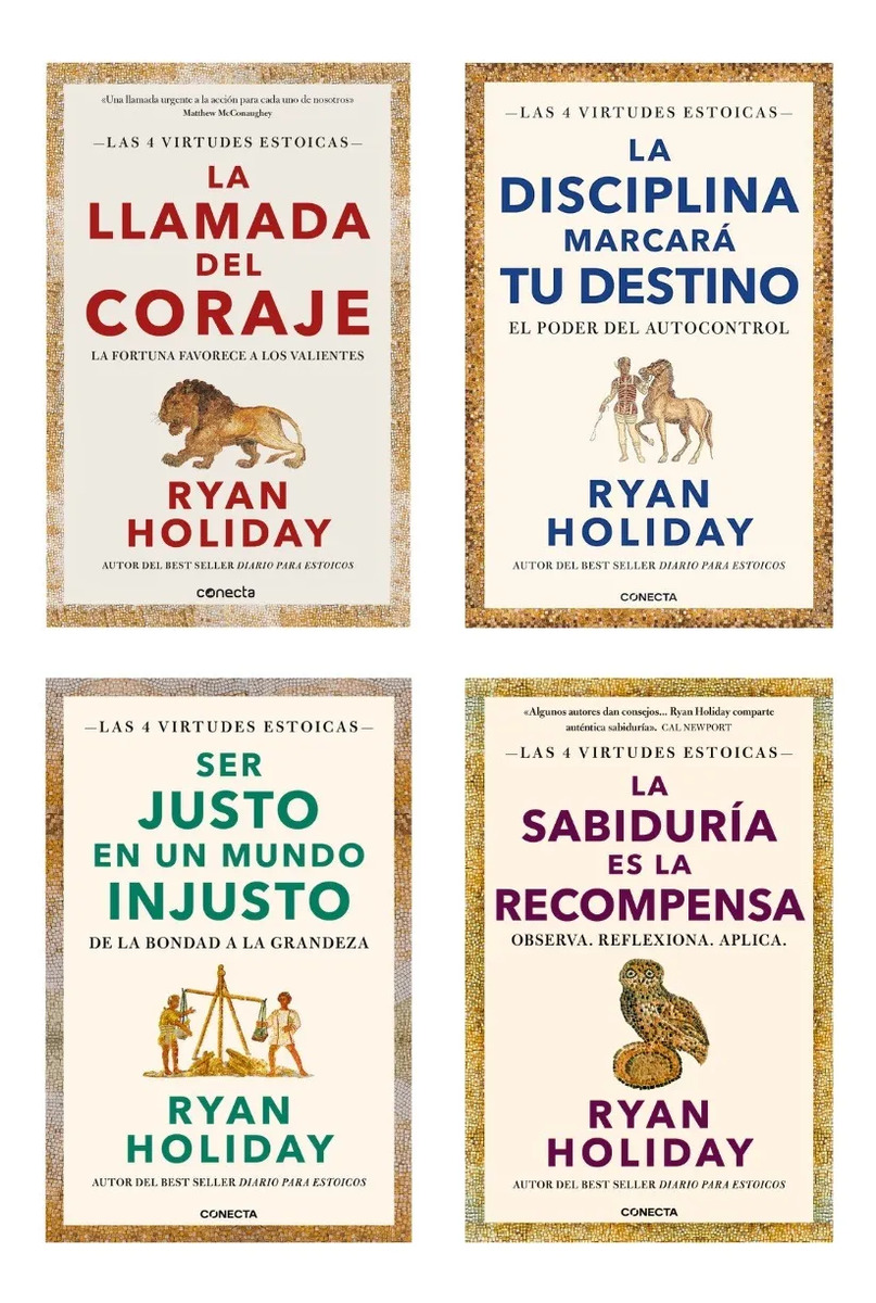 PACK LIBROS RYAN HOLIDAY ( 4 LIBROS )