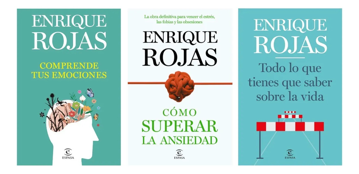 PACK LIBROS ENRIQUE ROJAS - ( 3 LIBROS )