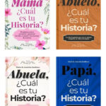PACK MAMÁ + PAPÁ + ABUELA + ABUELO ¿ CUÁL ES TU HISTORIA ?