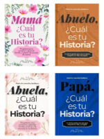 PACK MAMÁ + PAPÁ + ABUELA + ABUELO ¿ CUÁL ES TU HISTORIA ?