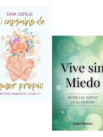 PACK LIBROS 50 CÁPSULAS DE AMOR PROPIO + VIVE SIN MIEDO