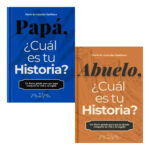 PACK PAPÁ CUÁL ES TU HISTORIA + ABUELO CUÁL ES TU HISTORIA