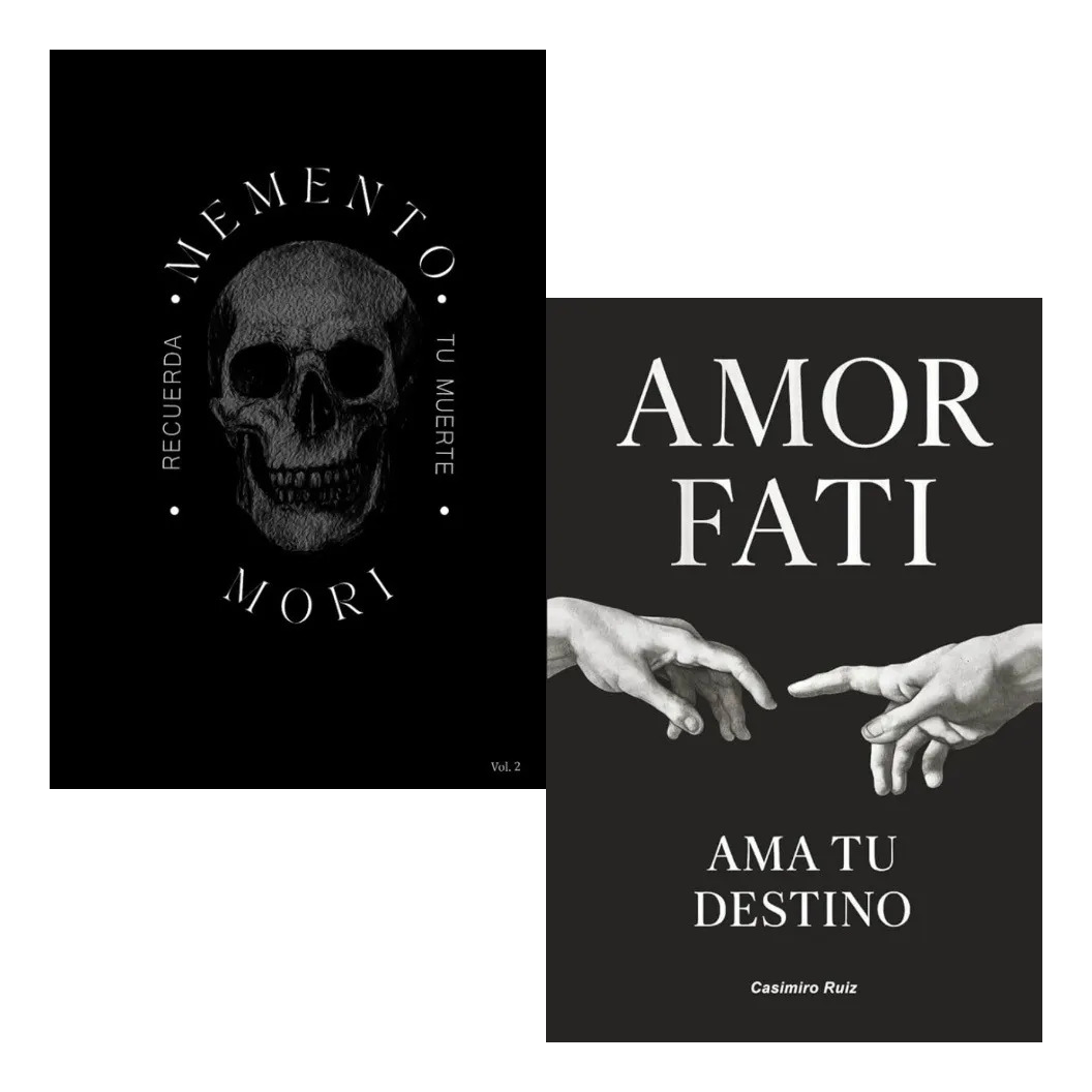 PACK LIBROS MEMENTO MORI + AMOR FATI. AMA TU DESTINO