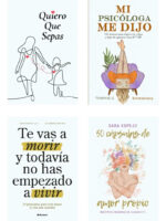 PACK LIBROS DE AUTOAYUDA - INCLUYE 4 LIBROS