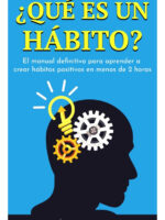 QUÉ ES UN HÁBITO - JESÚS LAGARES