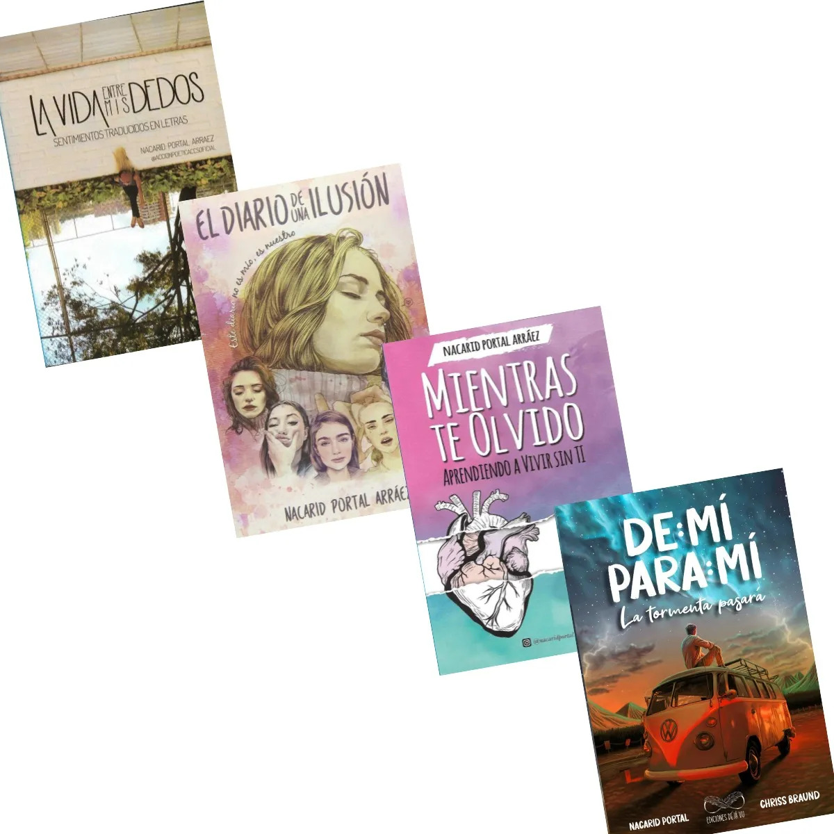 PACK LIBROS NACARID PORTAL ( 4 LIBROS )