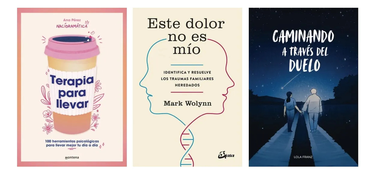 TERAPIA PARA LLEVAR + ESTE DOLOR NO ES MÍO + TE VAS A MORIR