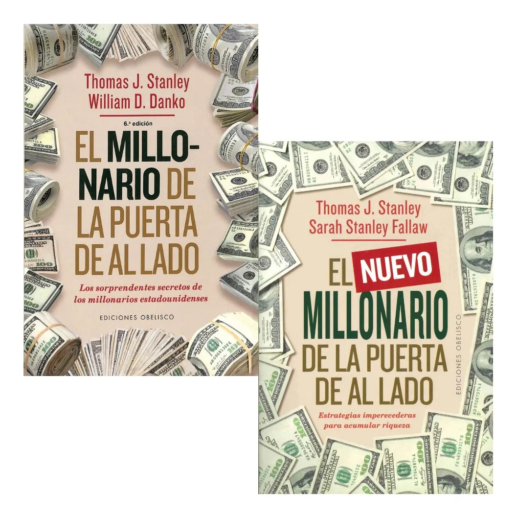 PACK LIBROS THOMAS J.STANLEY / SARAH STANLEY FALLAW