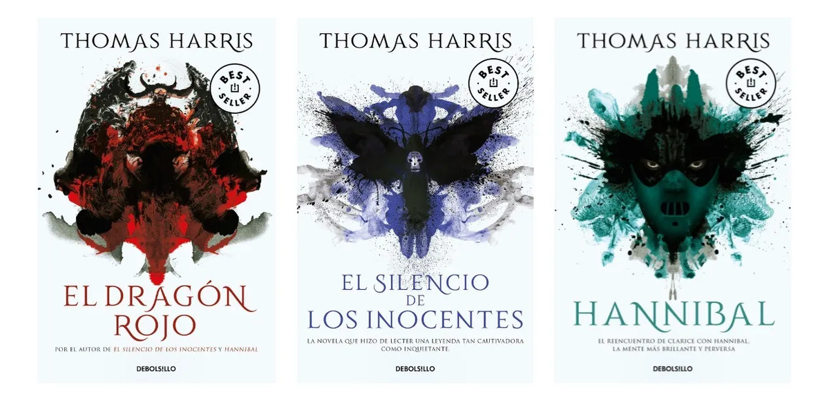 SAGA HANNIBAL - THOMAS HARRIS ( 3 LIBROS )