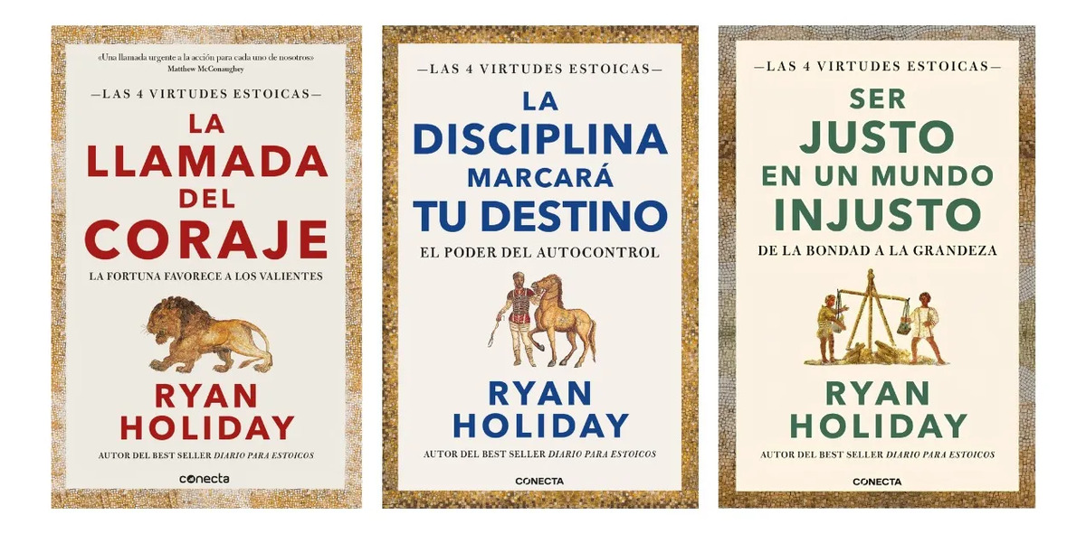 PACK LIBROS RYAN HOLIDAY ( 3 LIBROS )