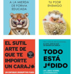 PACK LIBROS MARK MANSON + ALBA CARDALDA ( 4 LIBROS )