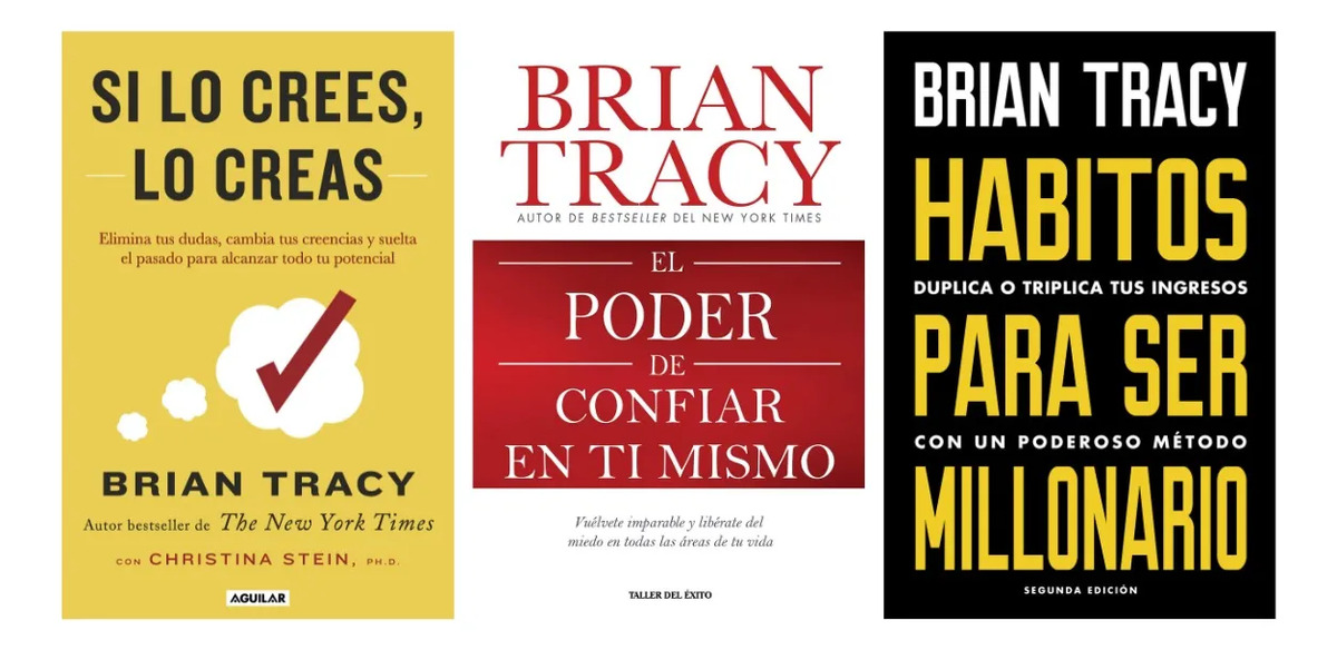 PACK LIBROS BRIAN TRACY