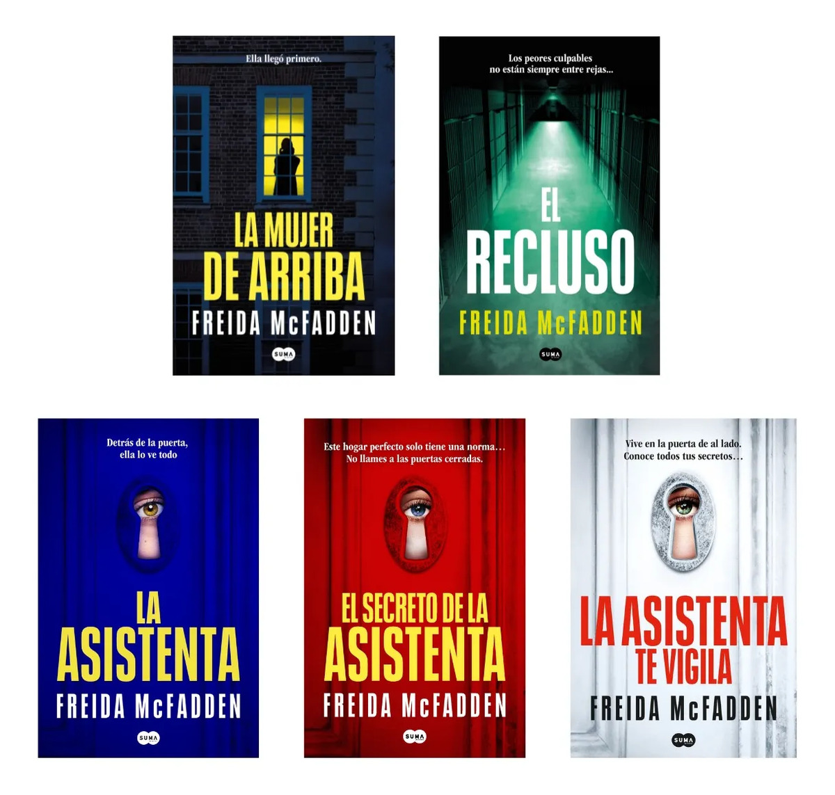 PACK LIBROS FREIDA MCFADDEN ( 5 LIBROS )