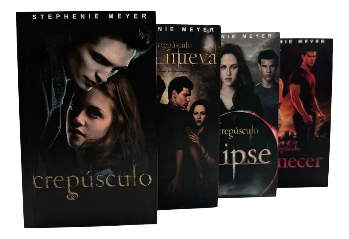 SAGA CREPÚSCULO - STEPHENIE MEYER ( 4 LIBROS )