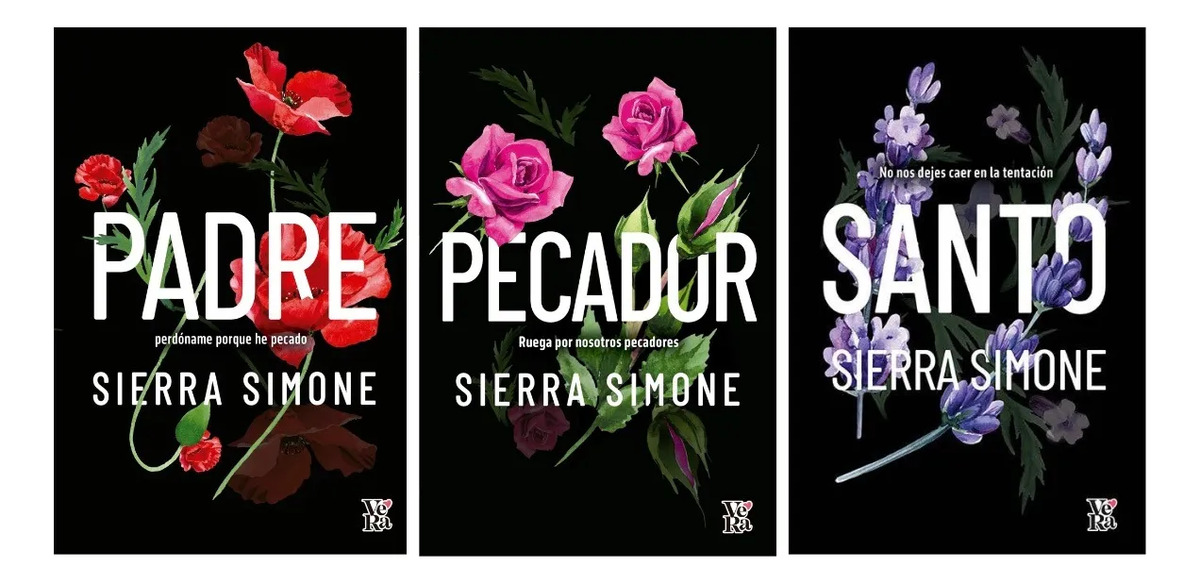 PACK LIBROS PADRE + PECADOR + SANTO - SIERRA SIMONE
