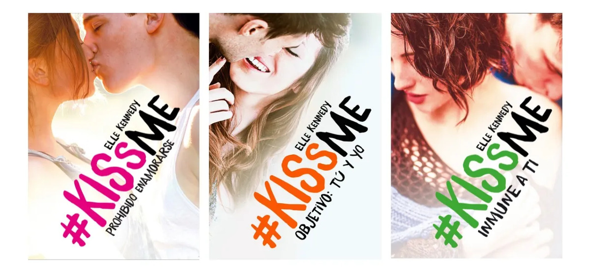 SAGA KISS ME - ELLE KENNEDY ( 3 LIBROS )