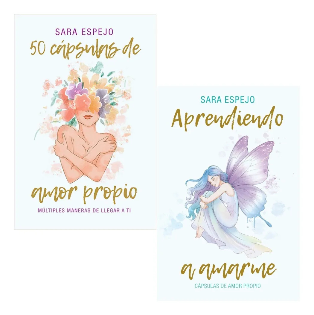 PACK 50 CÁPSULAS DE AMOR PROPIO + APRENDIENDO A AMARME