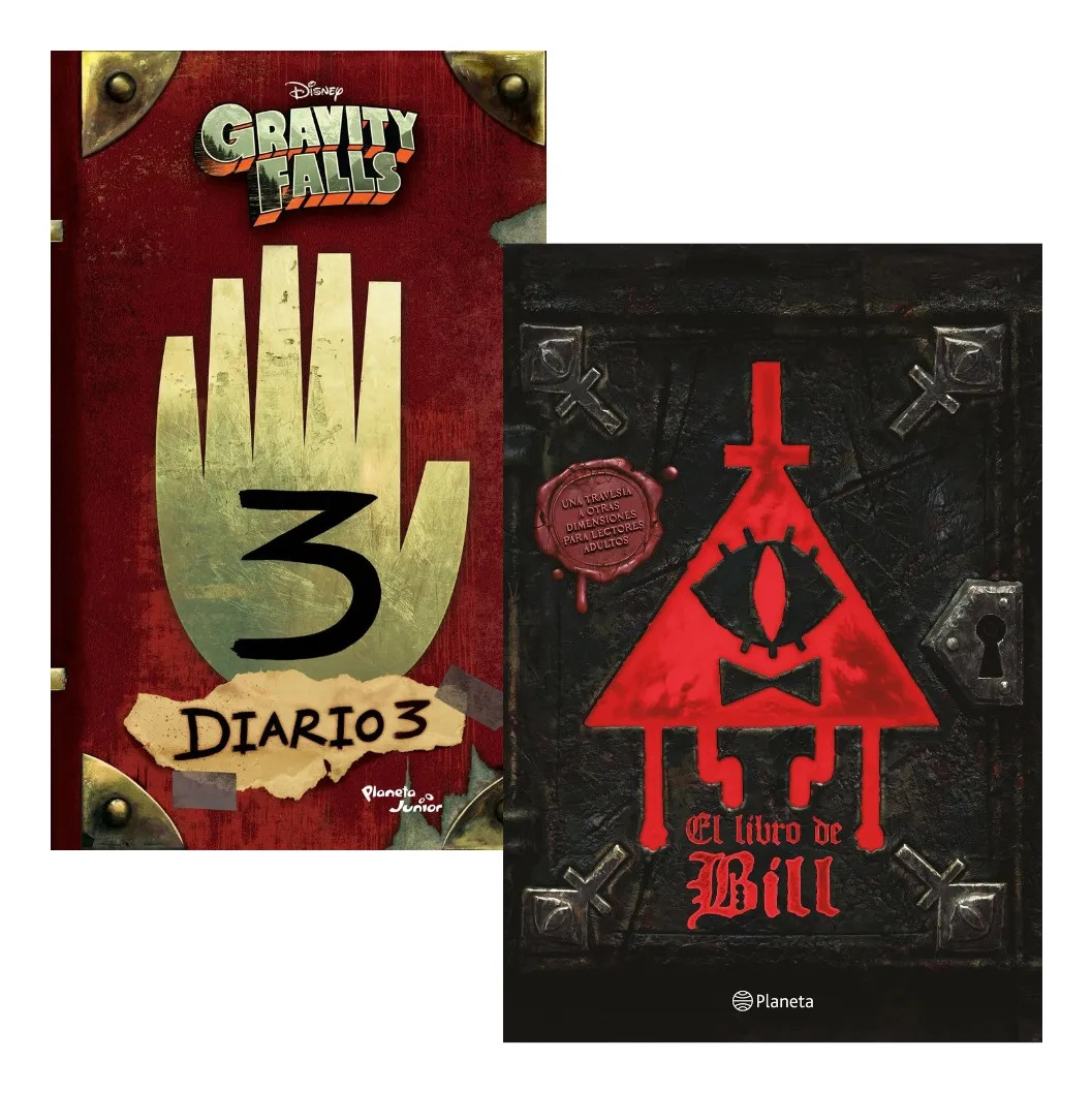 DIARIO 3 + EL LIBRO DE BILL - GRAVITY FALLS