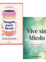 PACK LIBROS TERAPIA PARA LLEVAR + VIVE SIN MIEDO