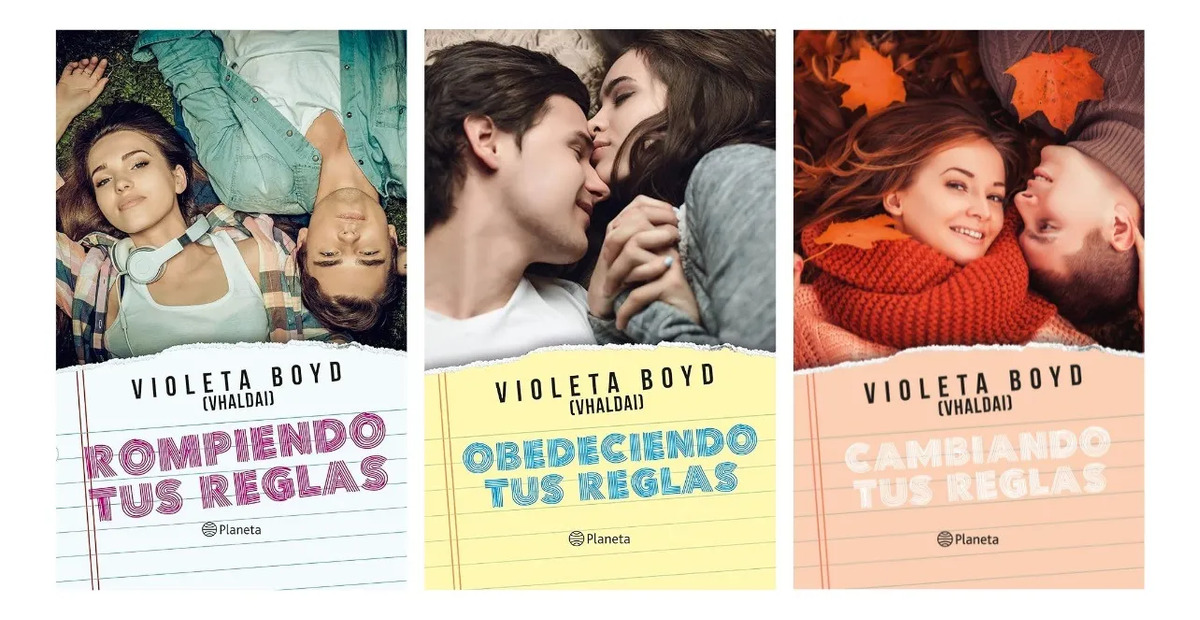 TRILOGÍA ROMPIENDO TUS REGLAS - VIOLETA BOYD