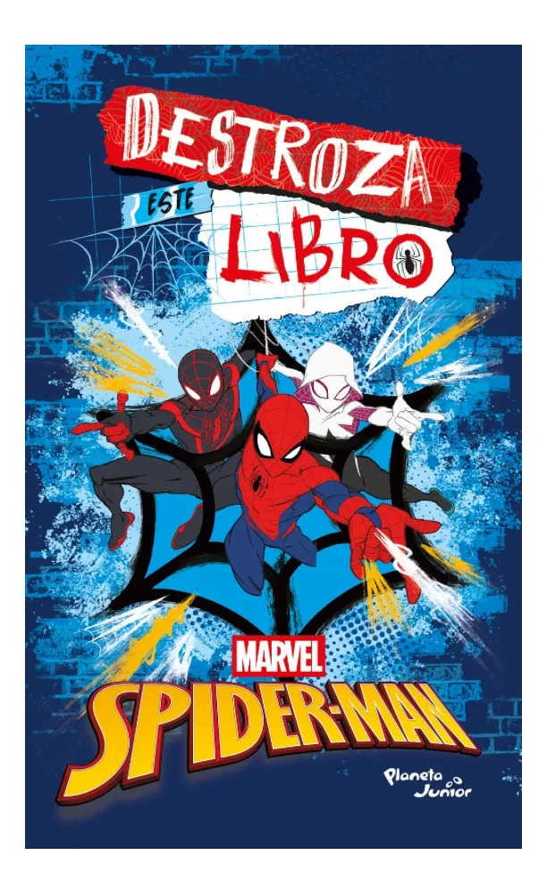 DESTROZA ESTE LIBRO SPIDERMAN - MARVEL