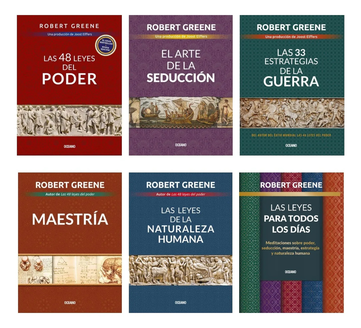 PACK LIBROS ROBERT GREENE ( 6 LIBROS )