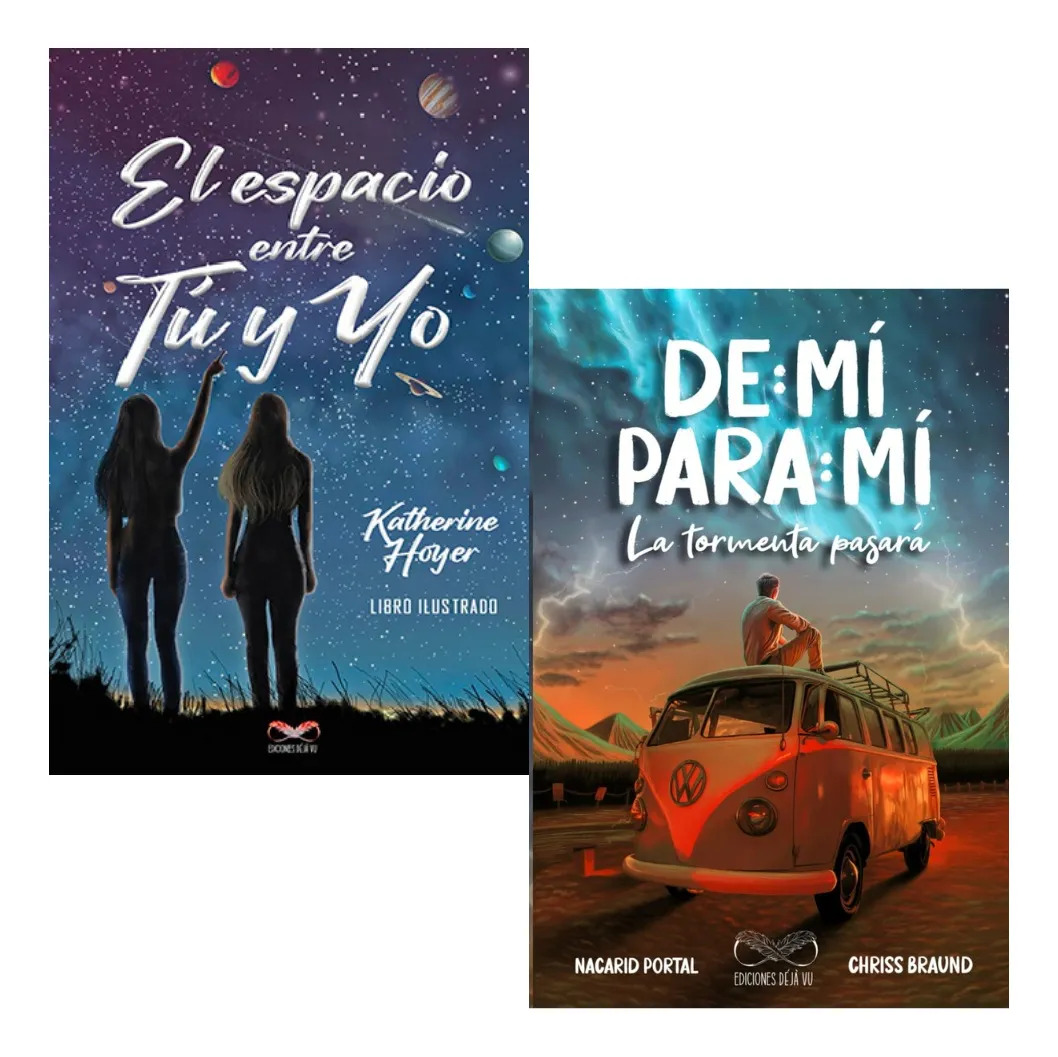 PACK LIBROS EL ESPACIO ENTRE TÚ Y YO + DE MÍ PARA MÍ