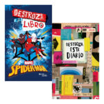 DESTROZA ESTE LIBRO SPIDERMAN + DESTROZA ESTE DIARIO