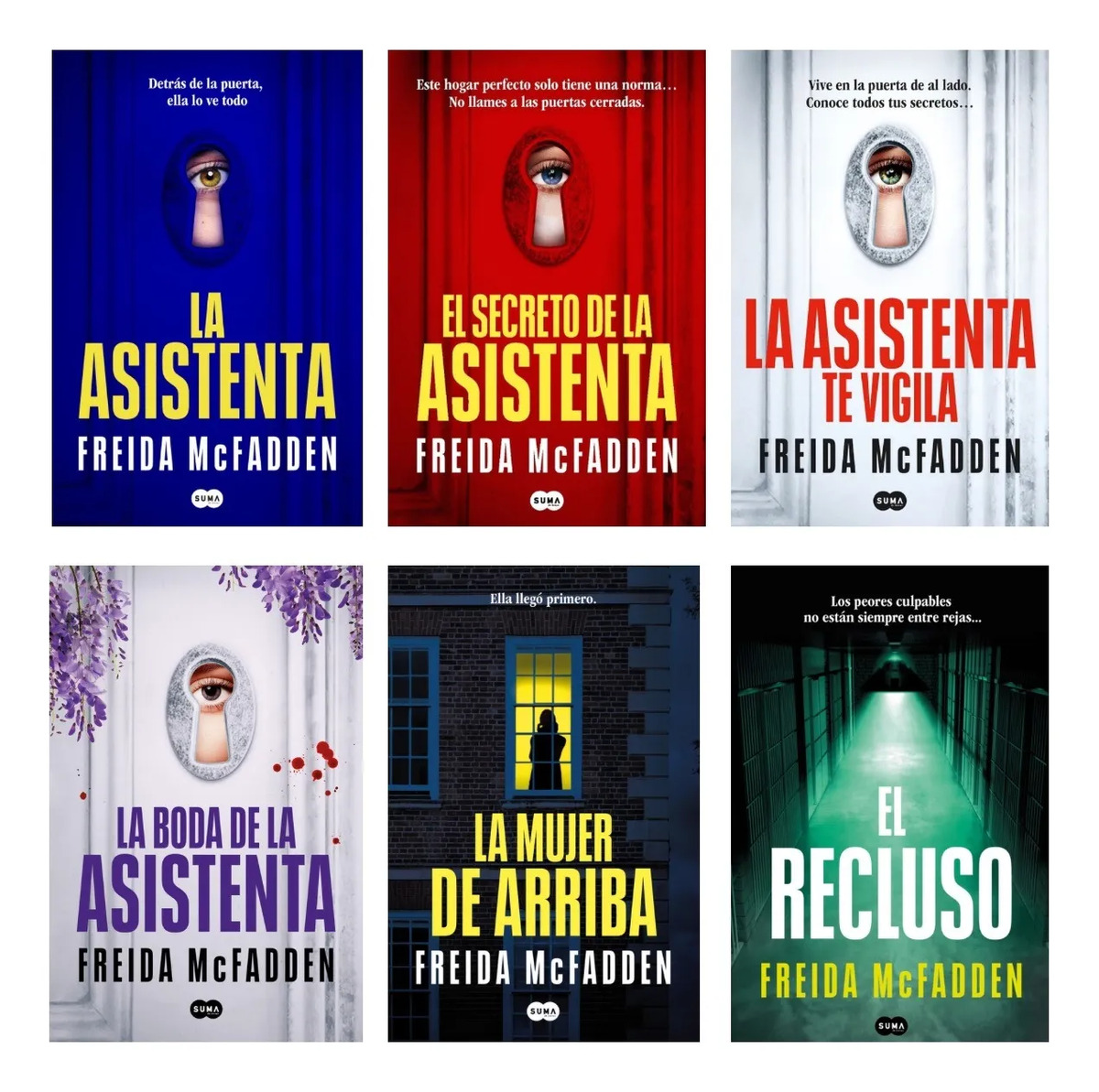 PACK LIBROS FREIDA MCFADDEN ( 6 LIBROS )