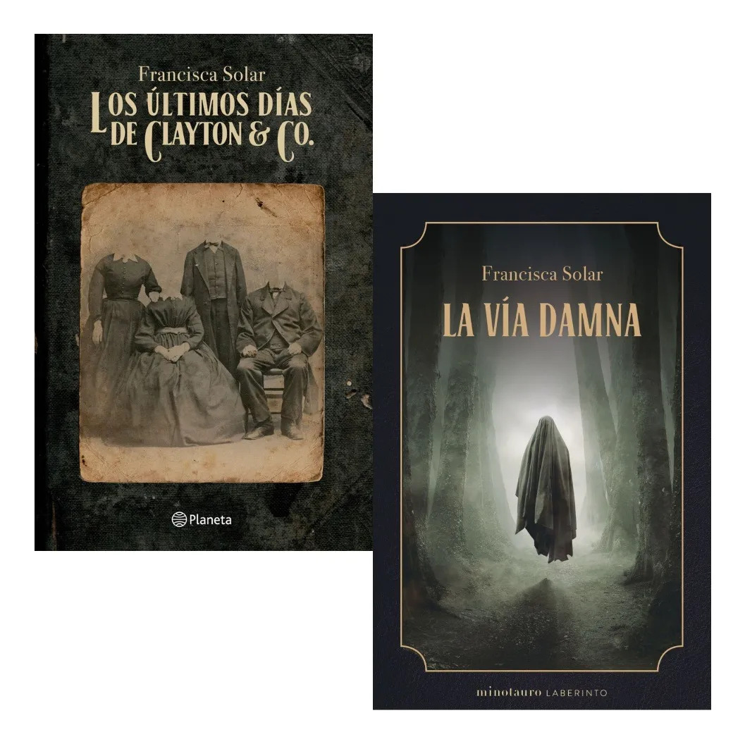 PACK LIBROS LOS ÚLTIMOS DÍAS DE CLAYTON & CO + LA VÍA DAMNA