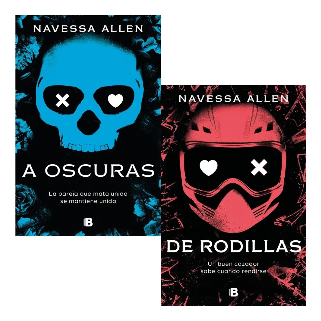 PACK LIBROS A OSCURAS + DE RODILLAS - NAVESSA ALLEN