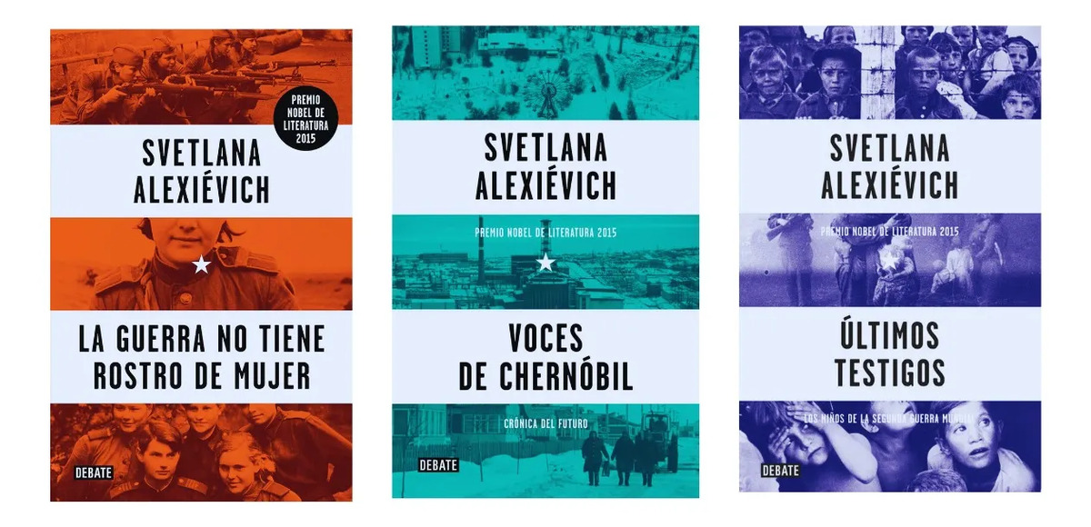 PACK LIBROS SVETLANA ALEXIÉVICH