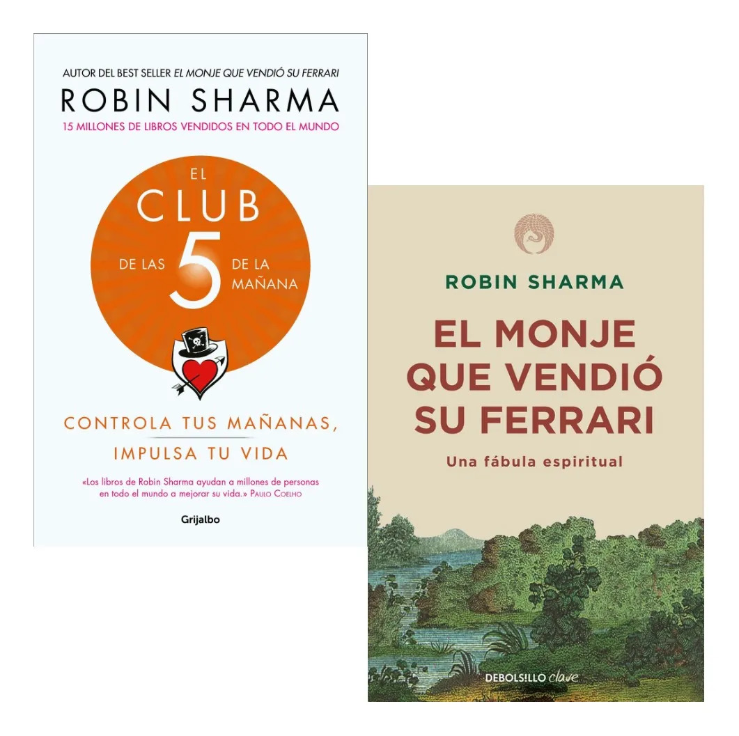 EL CLUB DE LAS 5 AM + EL MONJE QUE VENDIÓ SU FERRARI