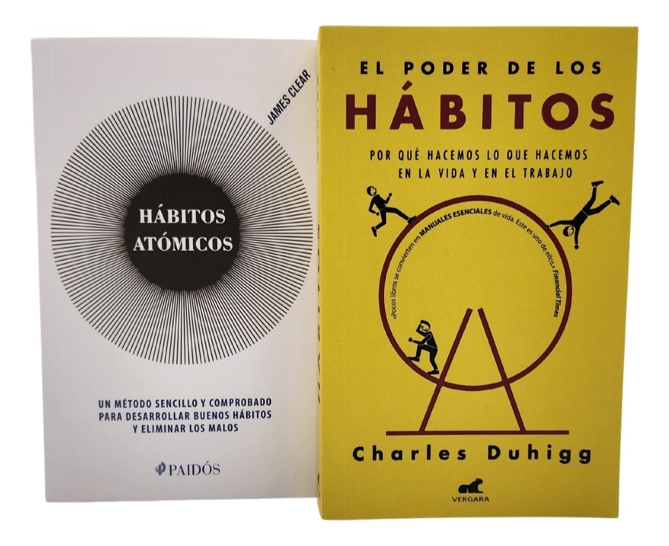 HÁBITOS ATÓMICOS + EL PODER DE LOS HÁBITOS