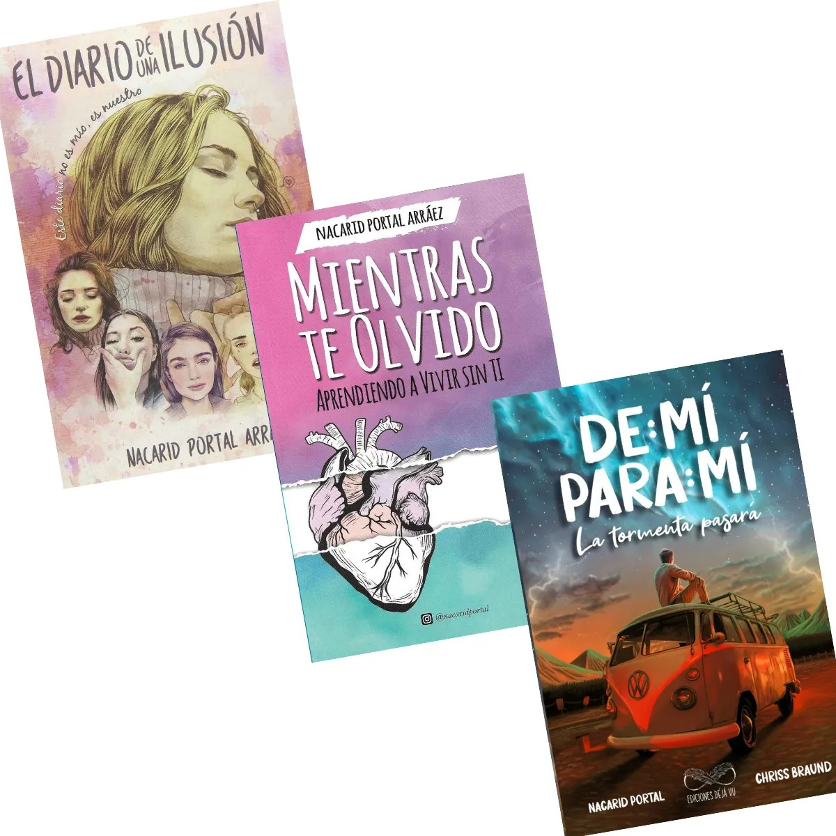 PACK LIBROS NACARID PORTAL ( 3 LIBROS )