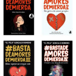 PACK LIBROS BASTA DE AMORES DE MIERDA 1 2 3 4