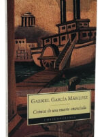 CRÓNICA DE UNA MUERTE ANUNCIADA - GABRIEL GARCÍA MÁRQUEZ