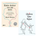 PACK LIBROS ESTE DOLOR NO ES MÍO + QUIERO QUE SEPAS