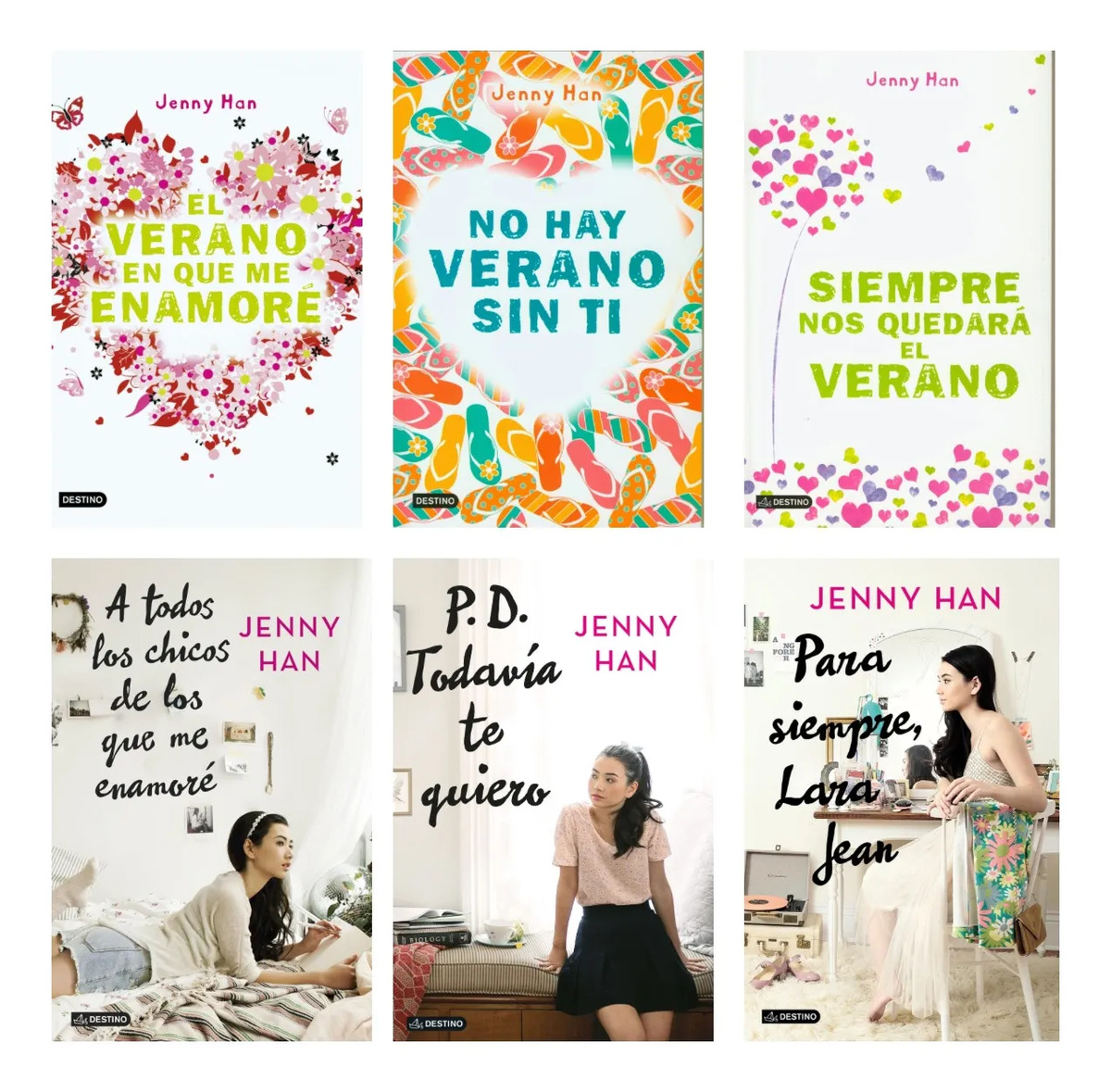 LIBROS COLECCIÓN JENNY HAN ( 6 LIBROS )