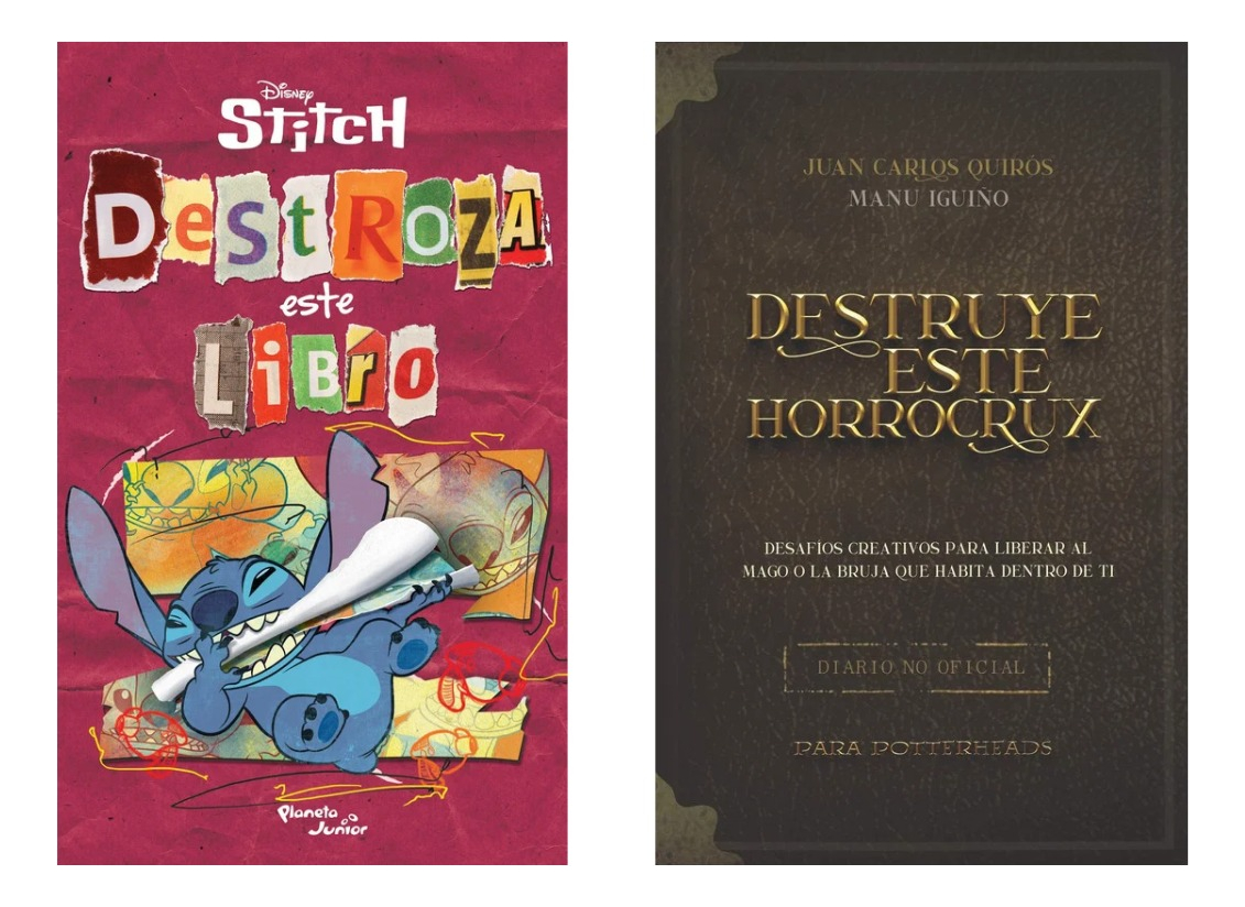 DESTROZA ESTE DIARIO + DESTRUYE ESTE HORROCRUX